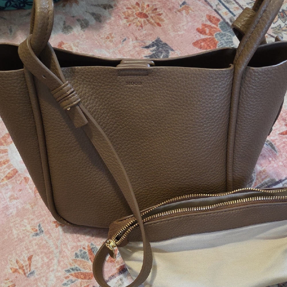Mood Brown Tote Bag